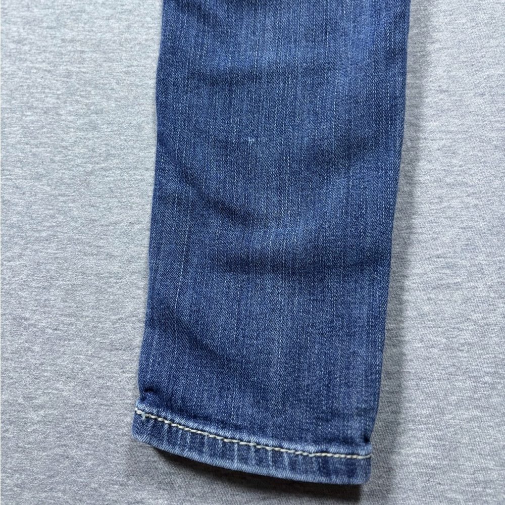 Ariat Real Skinny Jeans Women's 26L Blue Mid Rise Med Wash Stretchy Denim - Picture 6 of 7